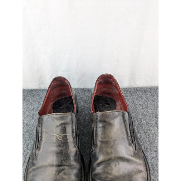 Jo Ghost Men’s Slip-On Shoes EU 39 US 6.5 Italy Distressed Leather Resoled Heels - Picture 12 of 16